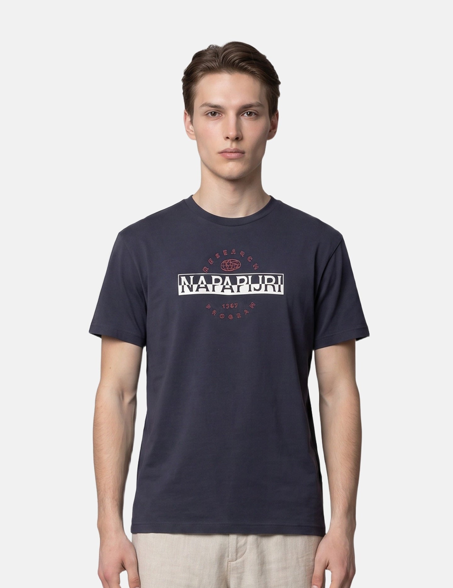 T-shirt in Cotone Blu