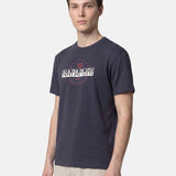 T-shirt in Cotone Blu