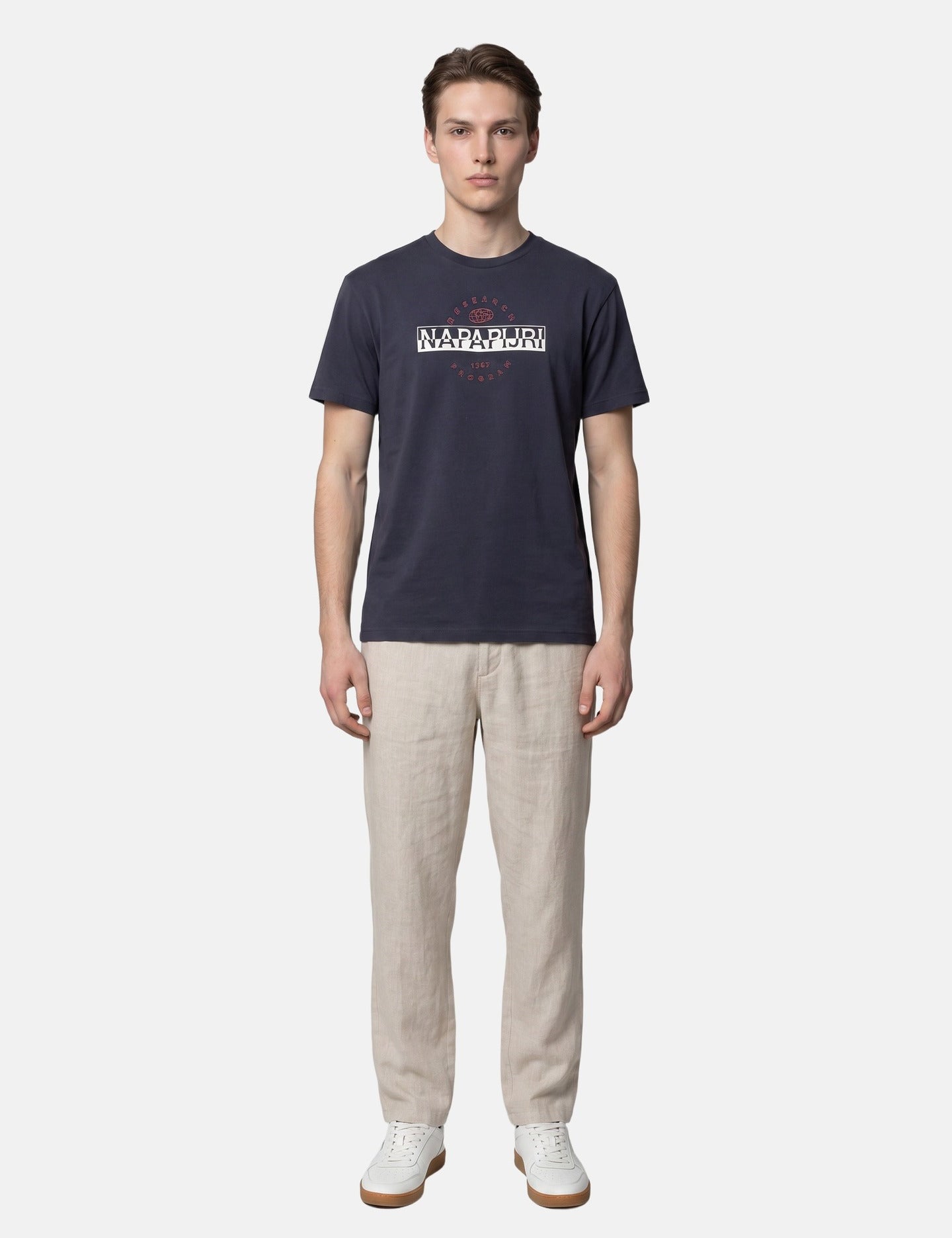 T-shirt in Cotone Blu