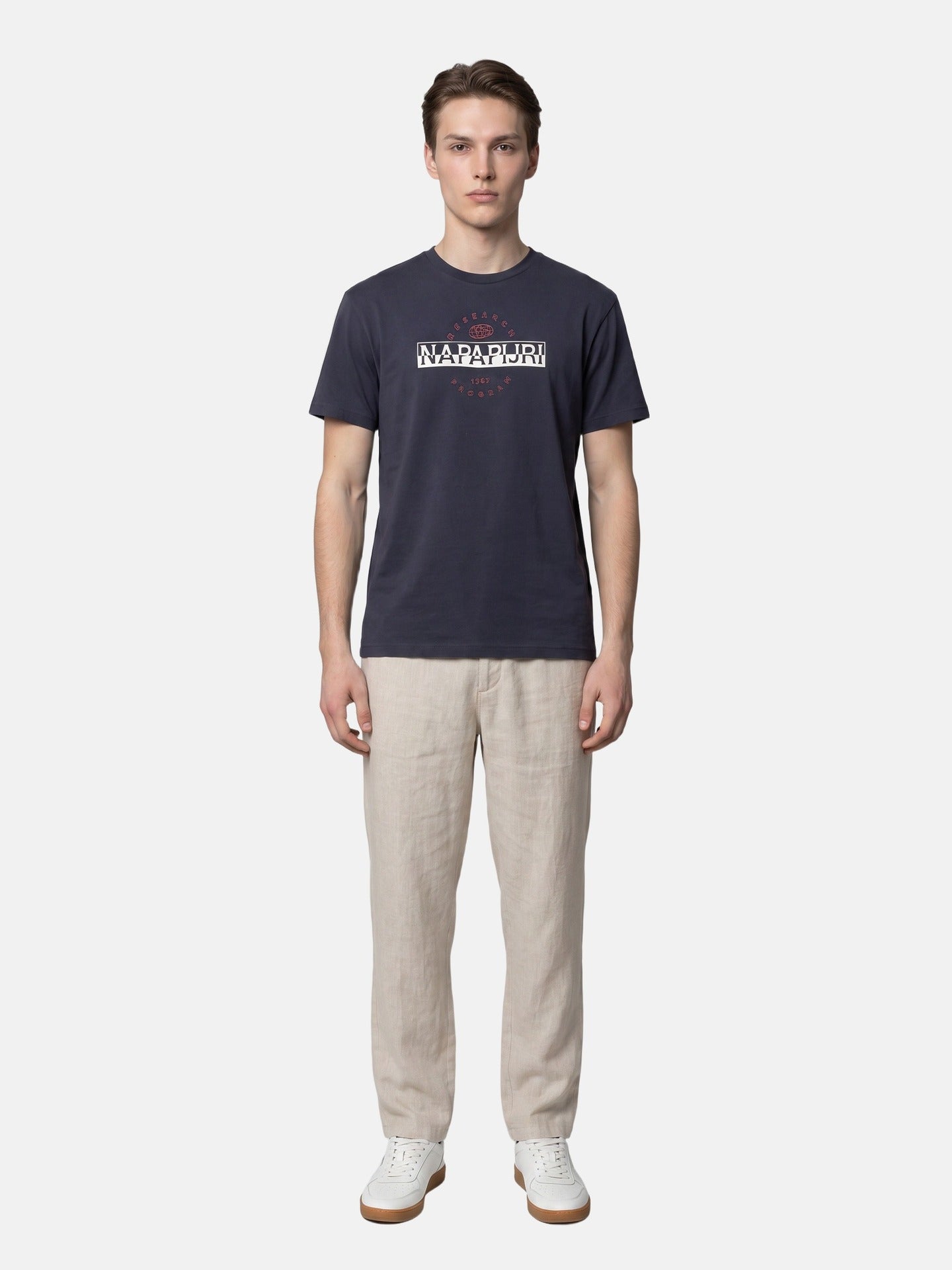 T-shirt in Cotone Blu