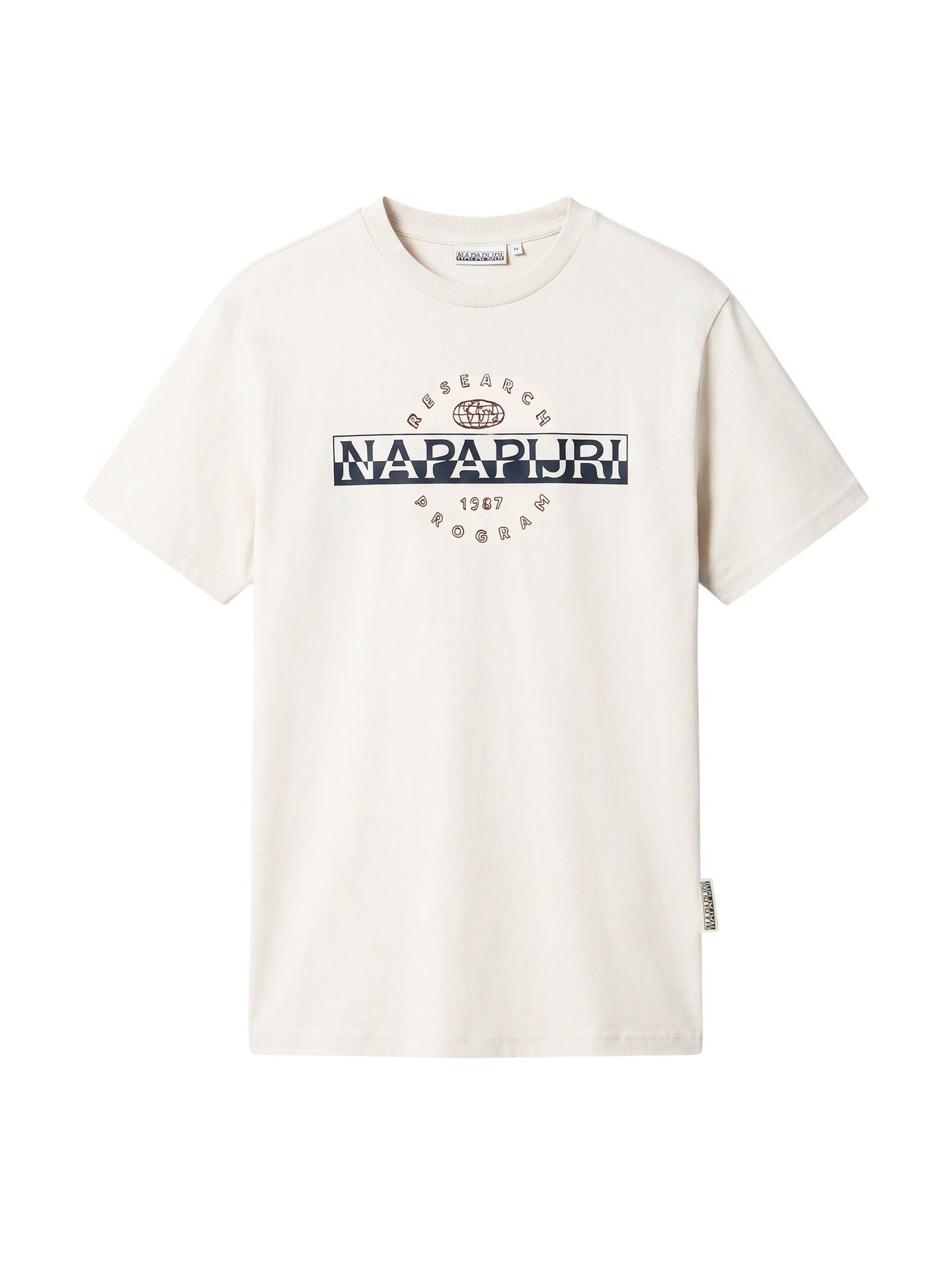 T-shirt in Cotone Beige