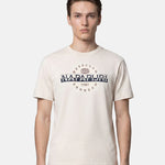T-shirt in Cotone Beige