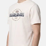 T-shirt in Cotone Beige