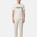 T-shirt in Cotone Beige