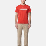 T-shirt in Cotone Rosso