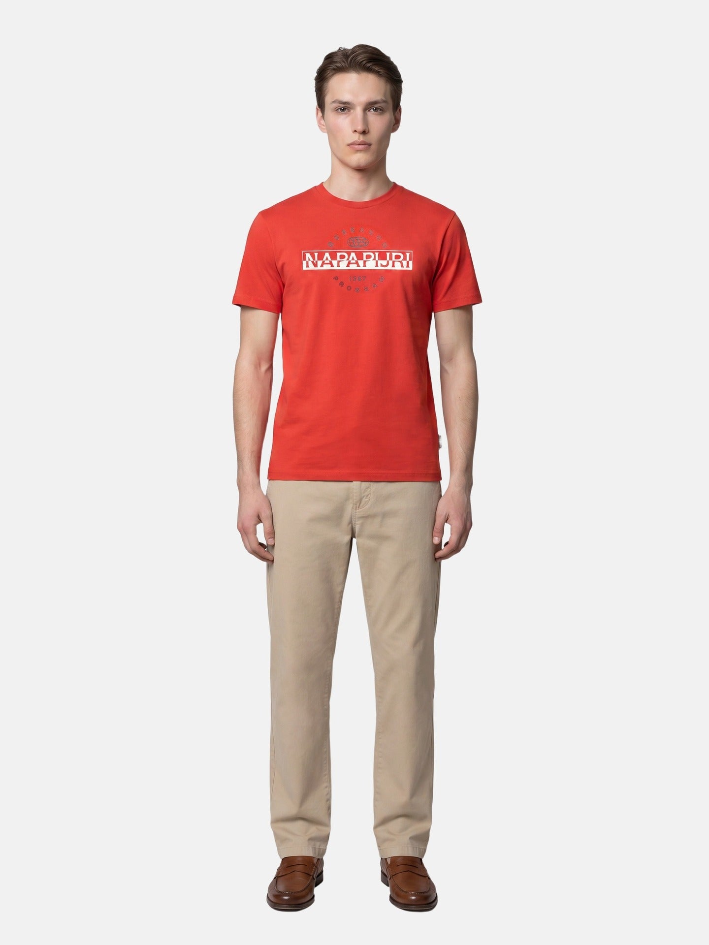 T-shirt in Cotone Rosso