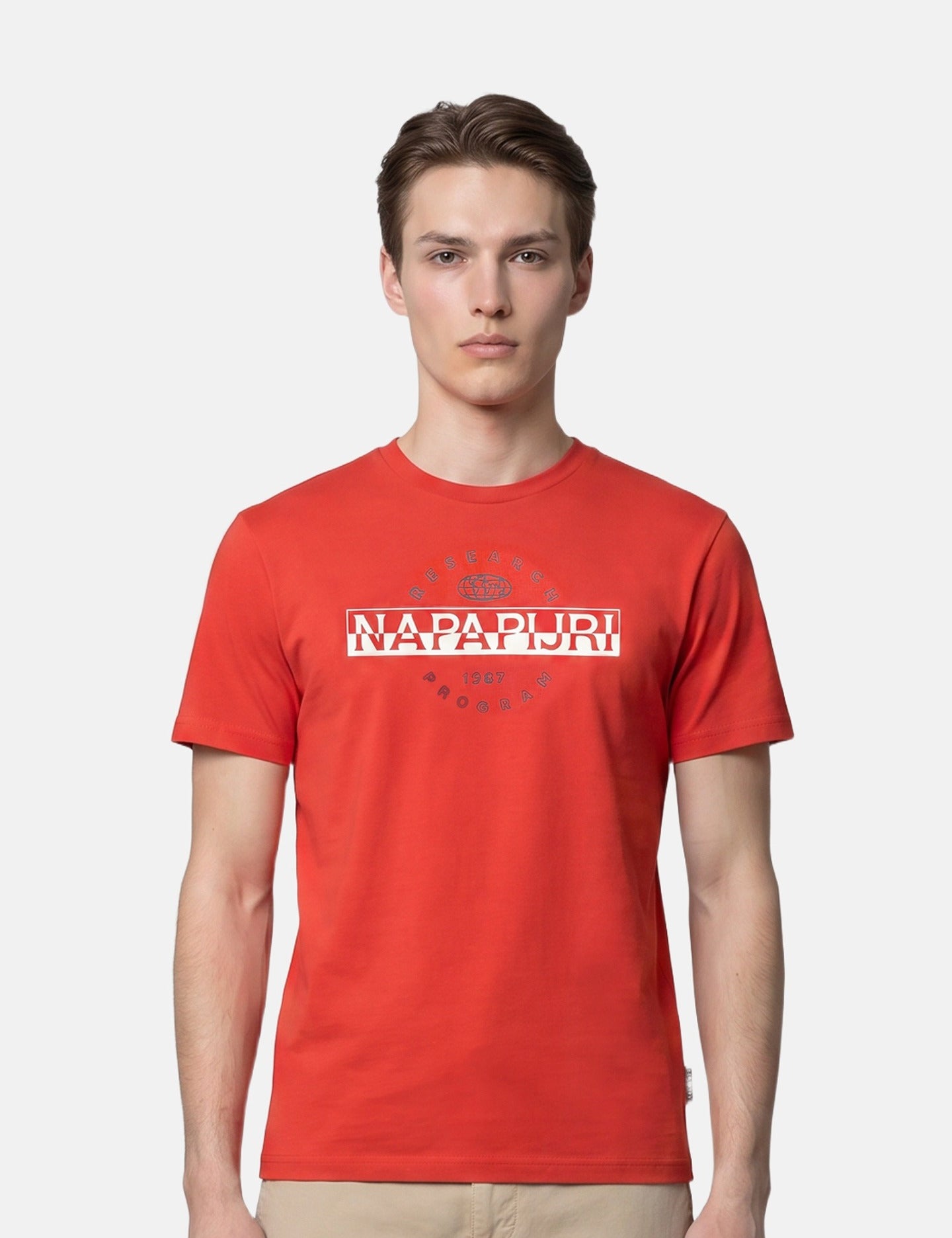 T-shirt in Cotone Rosso