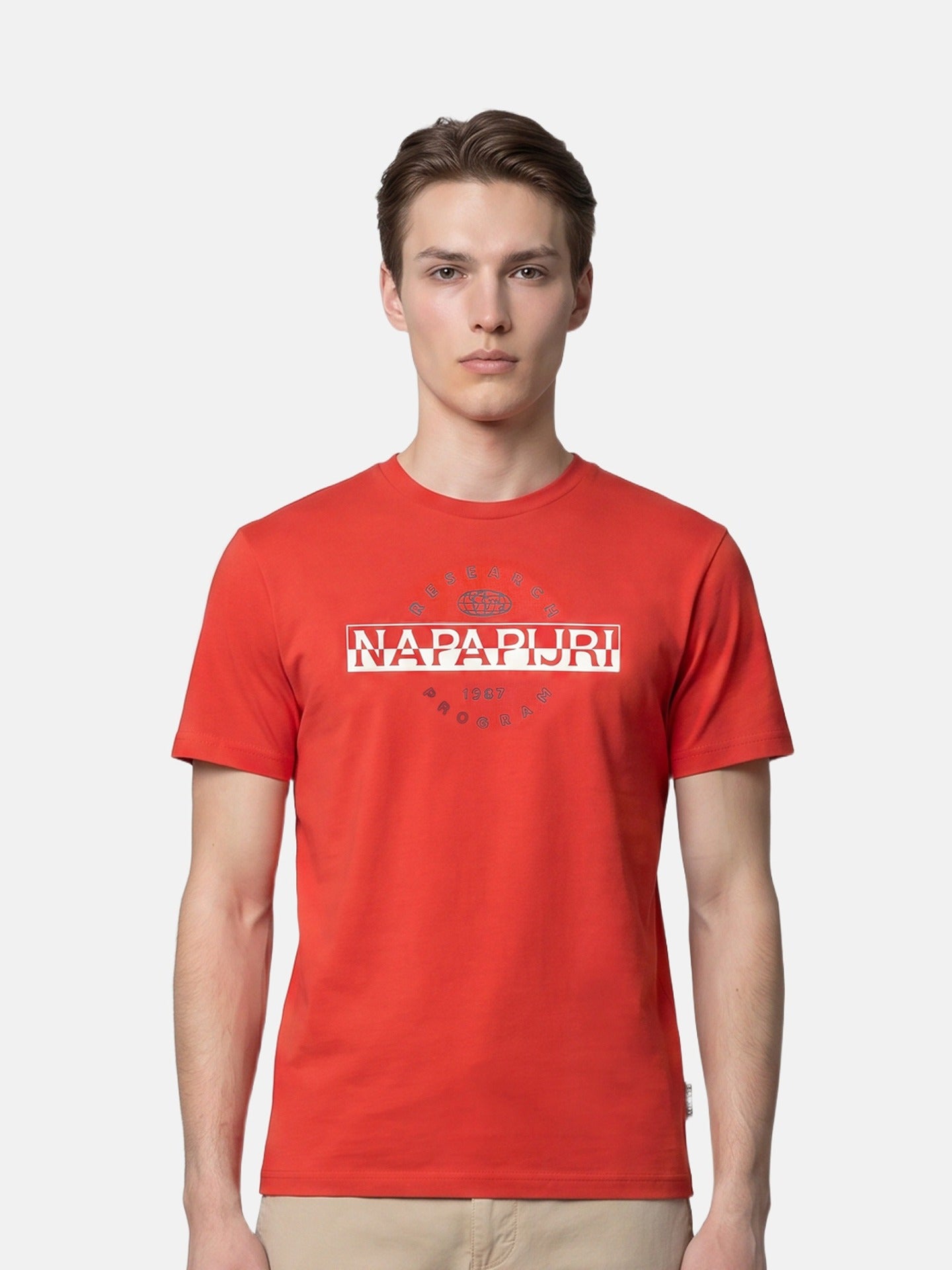T-shirt in Cotone Rosso