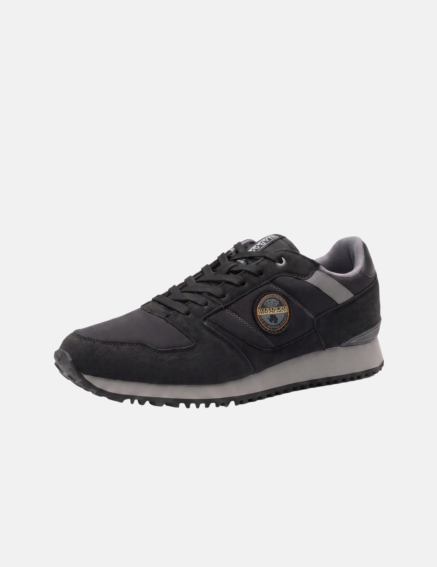 Sneakers Platform in 60% Polyurethane 40% Polyester Nero