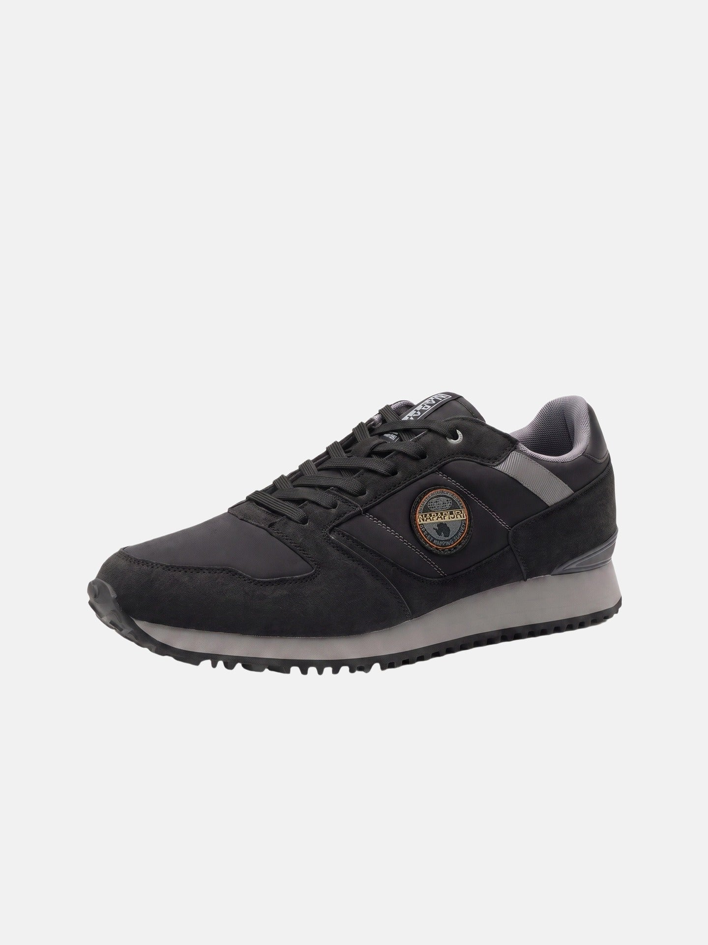 Sneakers Platform in 60% Polyurethane 40% Polyester Nero