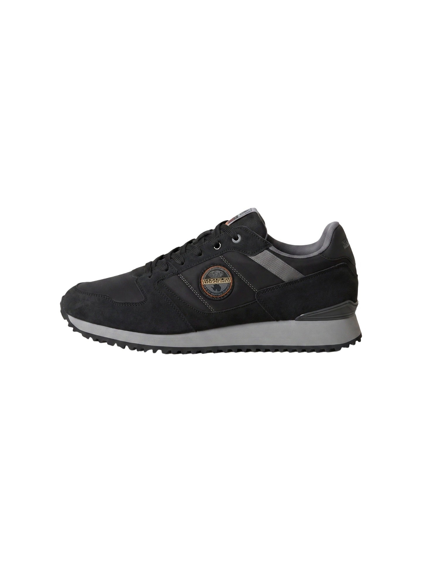 Sneakers Platform in 60% Polyurethane 40% Polyester Nero