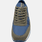 Sneakers Platform in Pelle Vegana Marrone