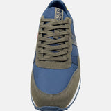 Sneakers Platform in Pelle Vegana Marrone