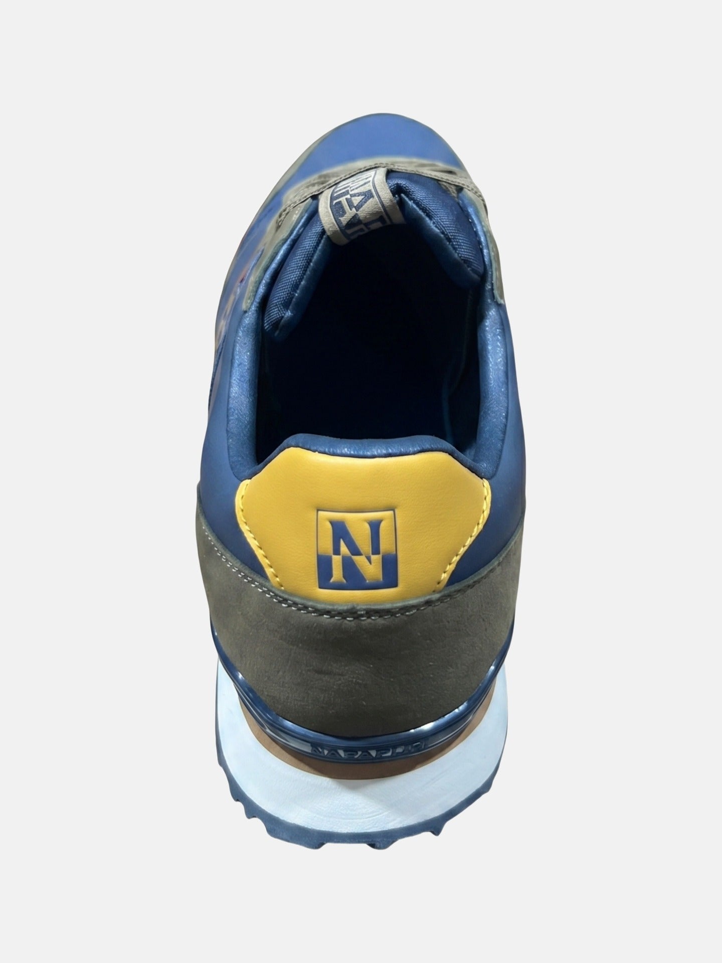 Sneakers Platform in Pelle Vegana Marrone