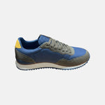 Sneakers Platform in Pelle Vegana Marrone