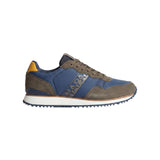 Sneakers Platform in Pelle Vegana Marrone