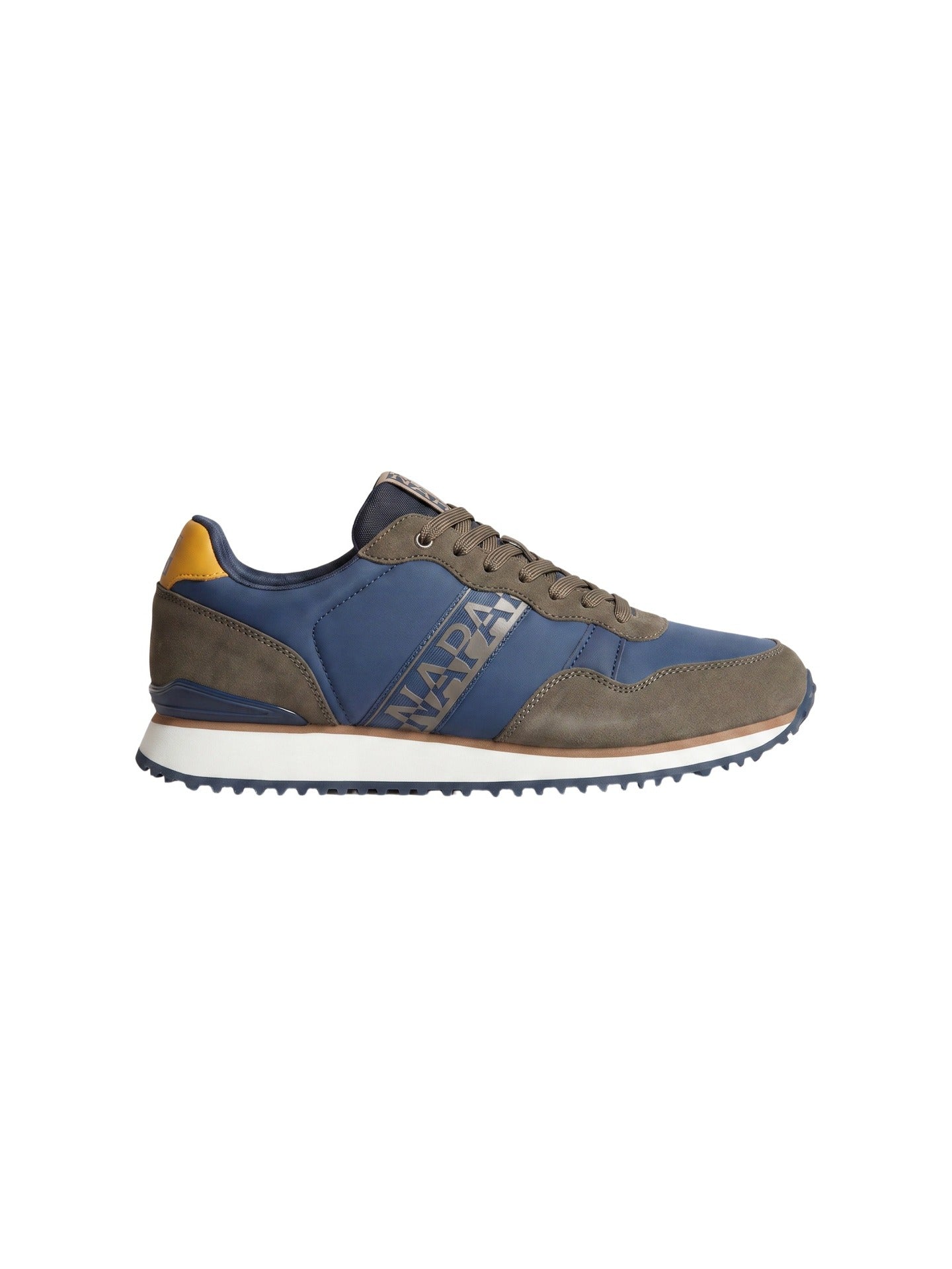 Sneakers Platform in Pelle Vegana Marrone