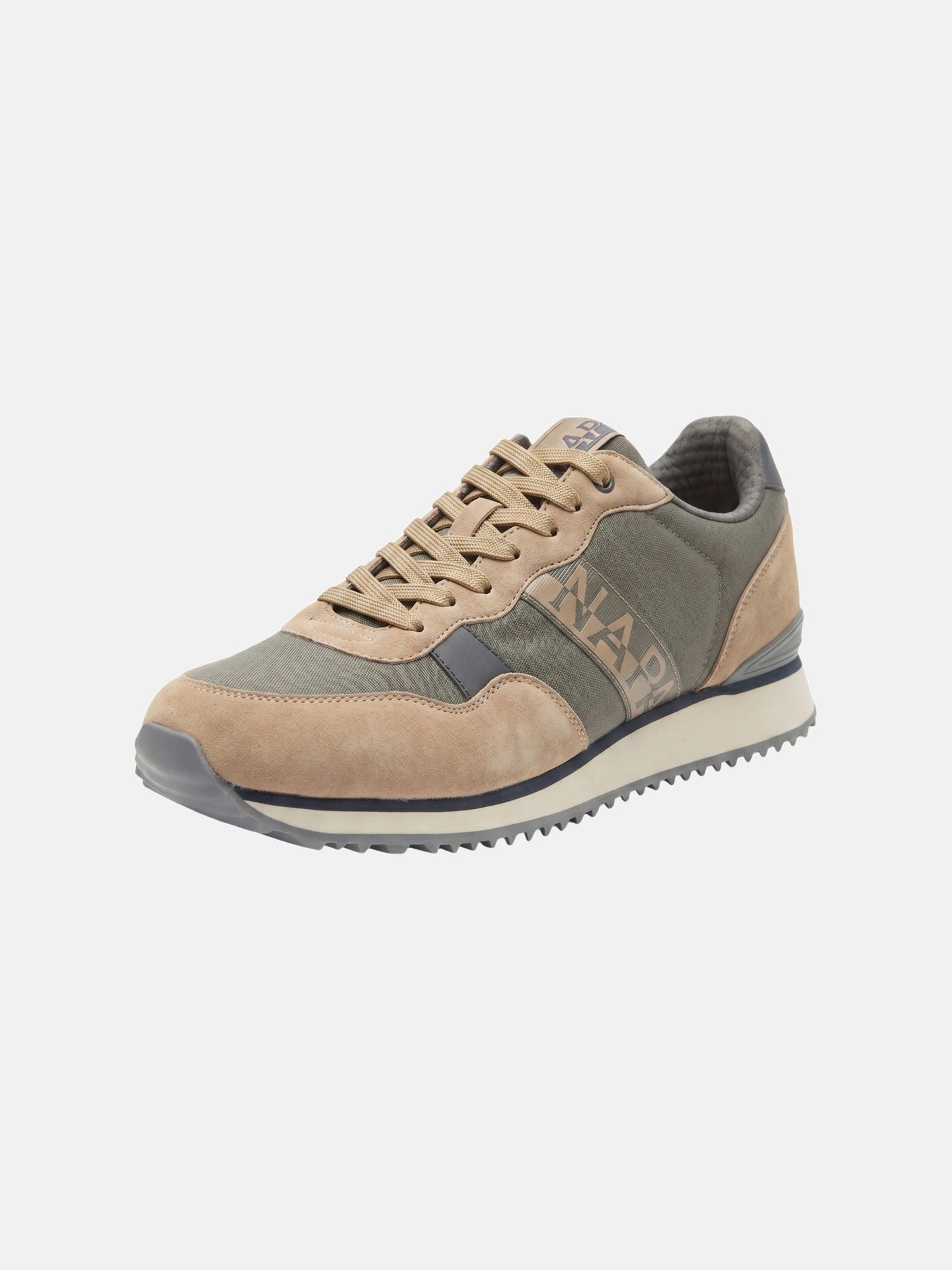 Sneakers Platform in Pelle Vegana Marrone