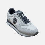 Sneakers Platform in Pelle Grigio