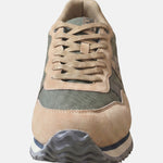 Sneakers Platform in Pelle Vegana Marrone