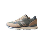 Sneakers Platform in Pelle Vegana Marrone