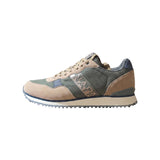 Sneakers Platform in Pelle Vegana Marrone