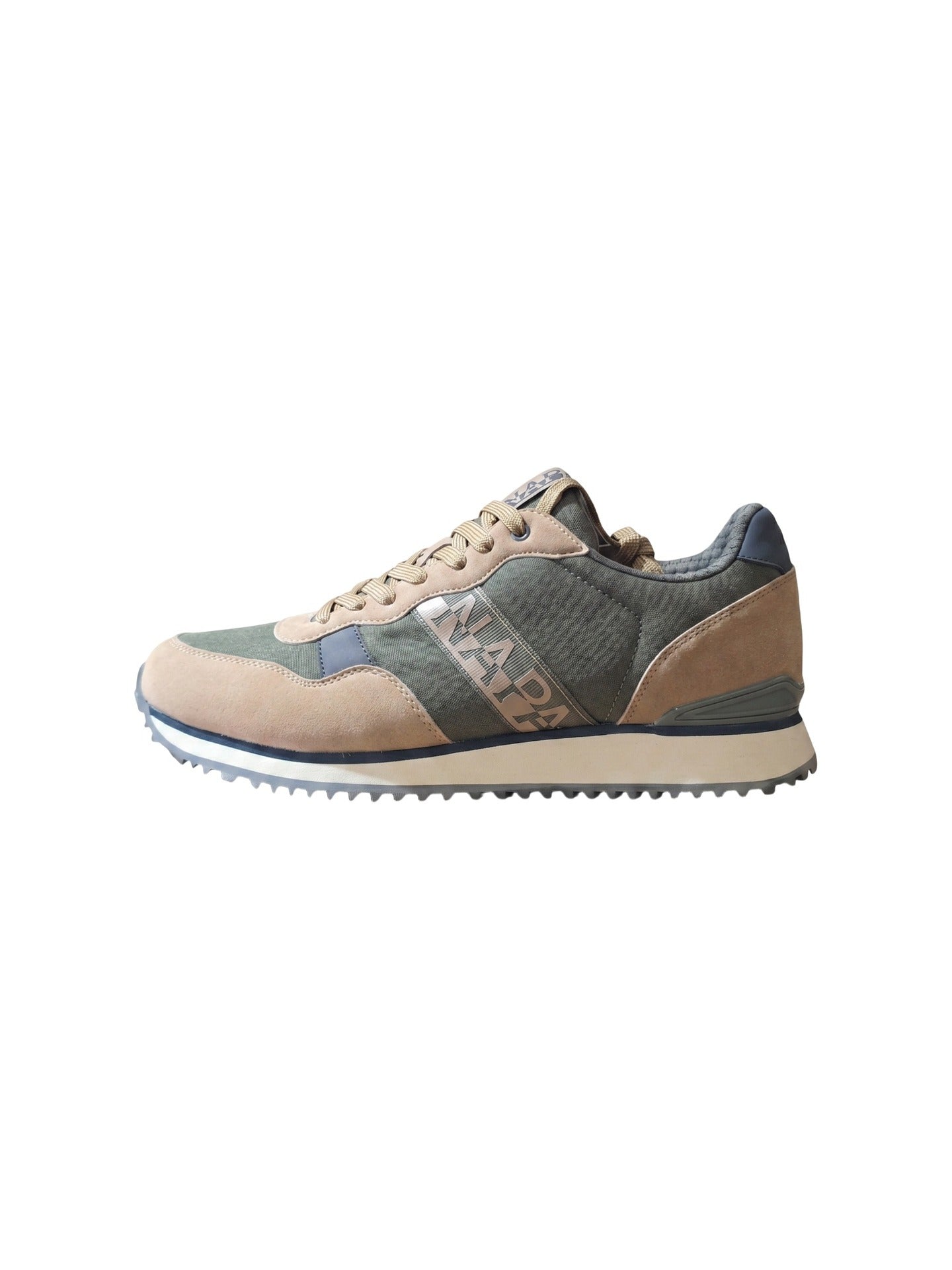 Sneakers Platform in Pelle Vegana Marrone