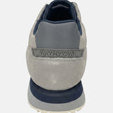 Sneakers Platform in Pelle Grigio