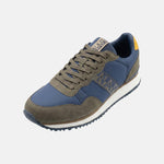 Sneakers Platform in Pelle Vegana Marrone