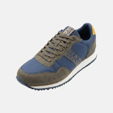Sneakers Platform in Pelle Vegana Marrone