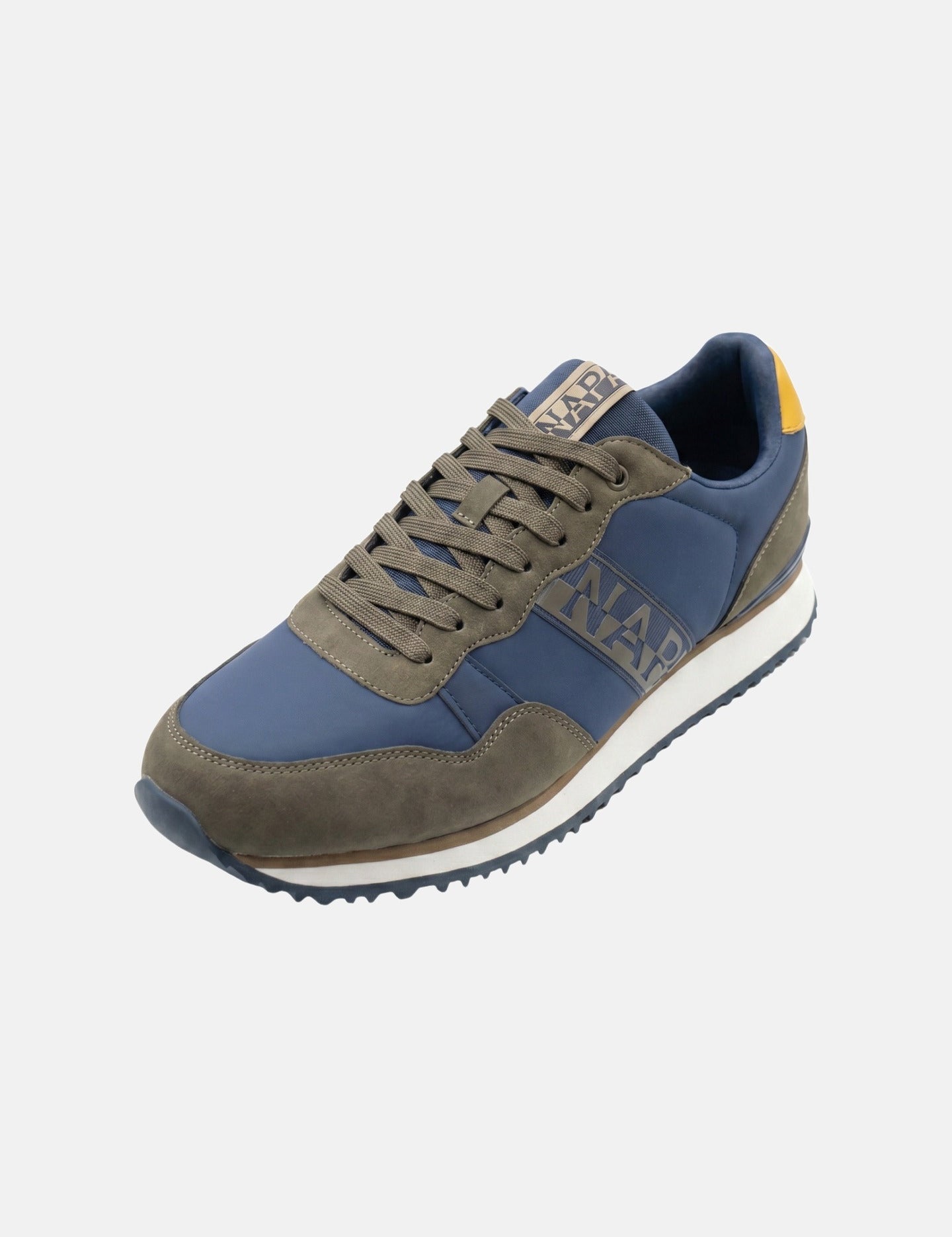 Sneakers Platform in Pelle Vegana Marrone