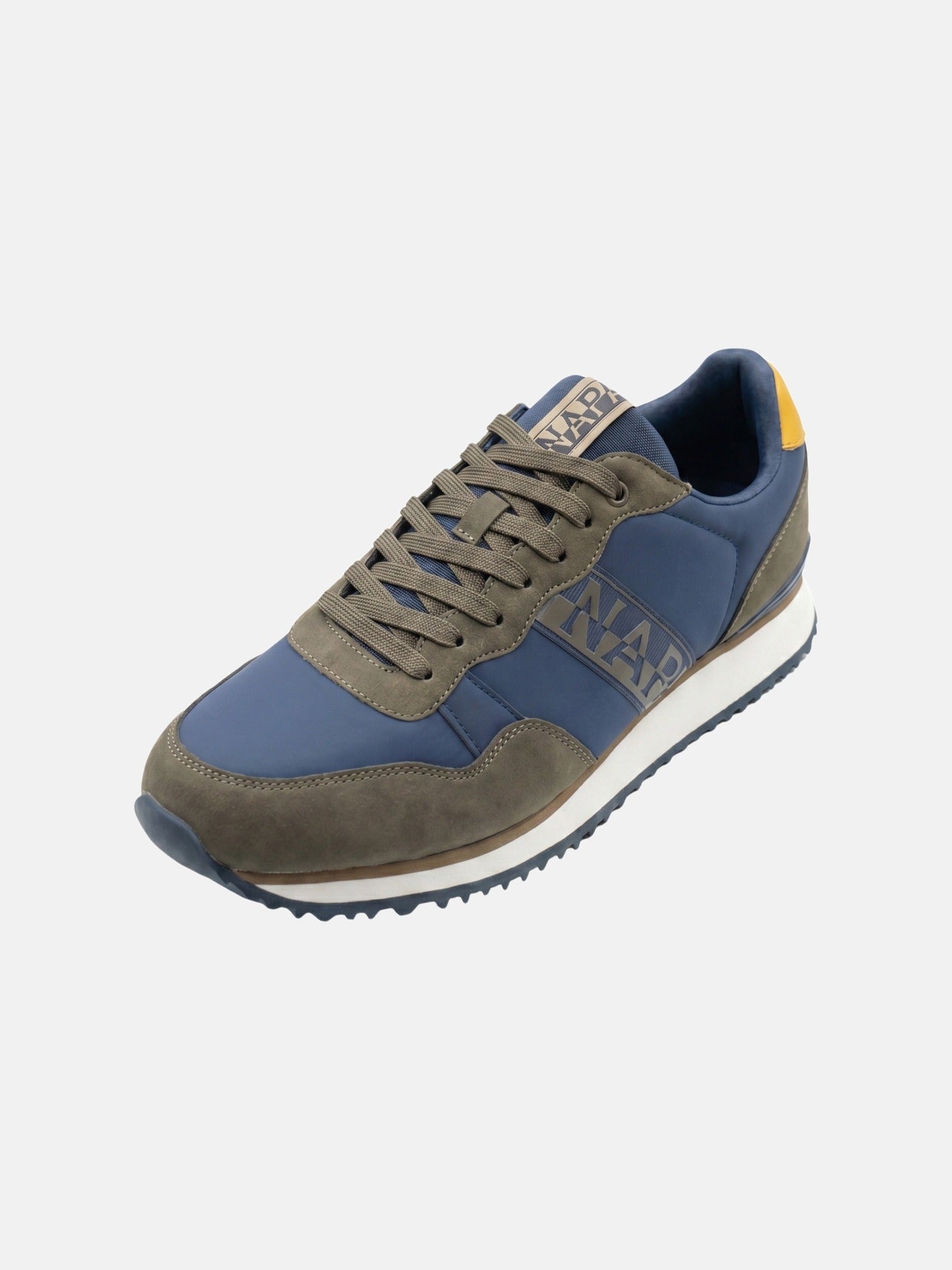 Sneakers Platform in Pelle Vegana Marrone