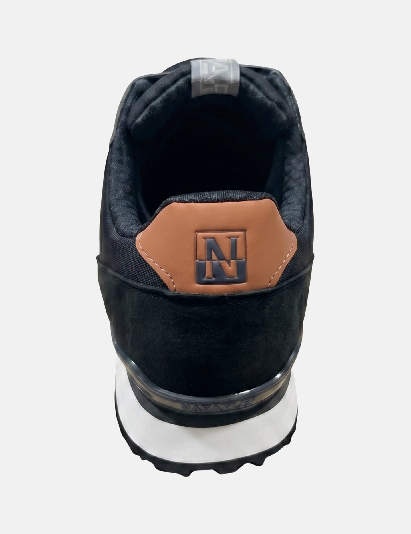 Sneakers Platform in Pelle Vegana Nero