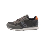 Sneakers Platform in Pelle Vegana Nero