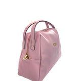 Borsa a Mano in Cow Leather Rosa