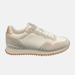 Sneakers Platform in Pelle Vegana Bianco