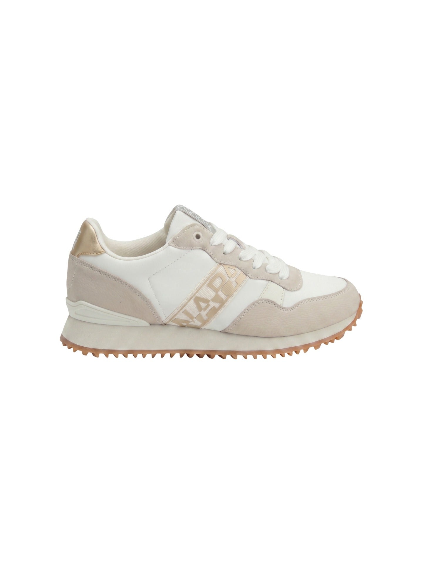 Sneakers Platform in Pelle Vegana Bianco