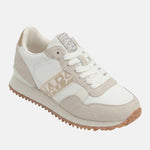 Sneakers Platform in Pelle Vegana Bianco