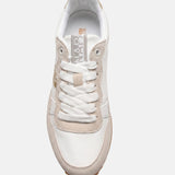 Sneakers Platform in Pelle Vegana Bianco