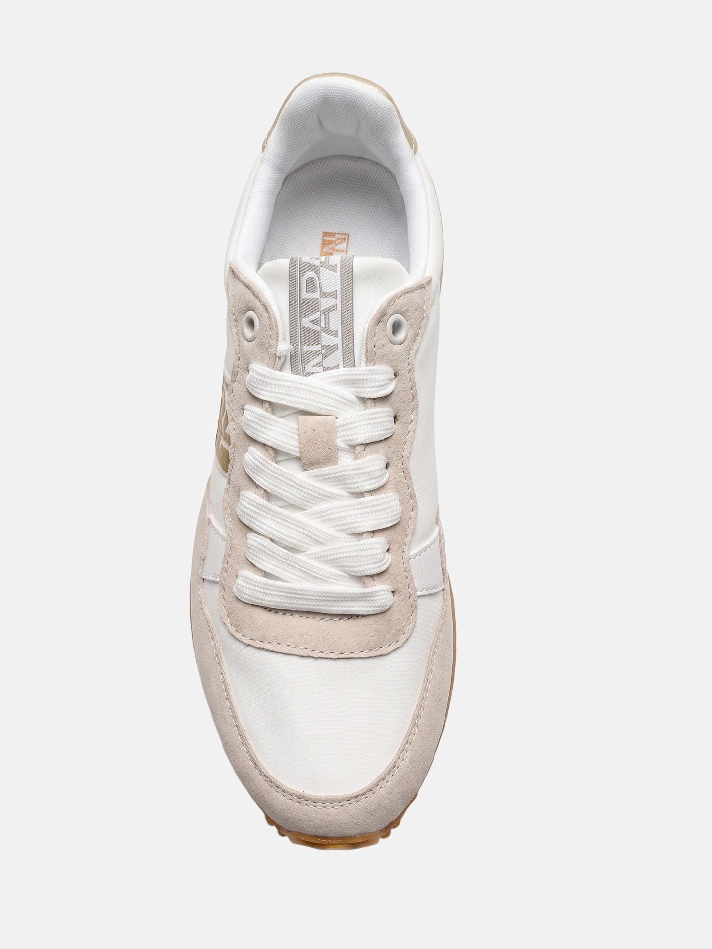 Sneakers Platform in Pelle Vegana Bianco