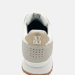 Sneakers Platform in Pelle Vegana Bianco