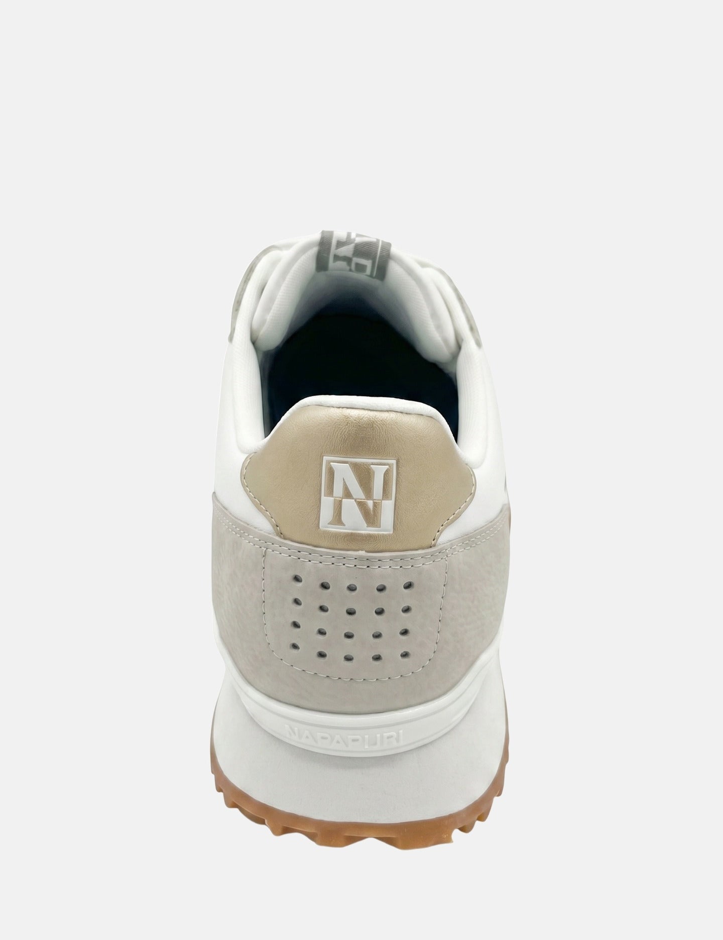 Sneakers Platform in Pelle Vegana Bianco