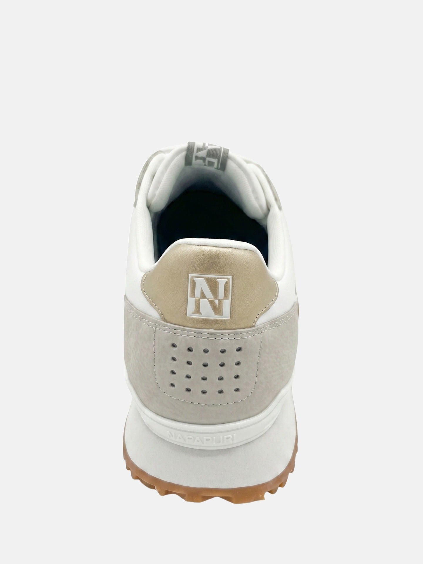 Sneakers Platform in Pelle Vegana Bianco