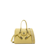 Borsa a Mano in Polyurethane Giallo