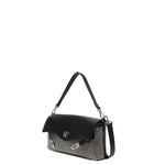Borsa a Mano in Polyurethane Nero