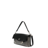 Borsa a Mano in Polyurethane Nero