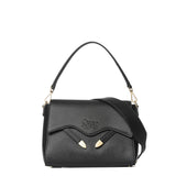 Borsa a Tracolla in Polyurethane Nero