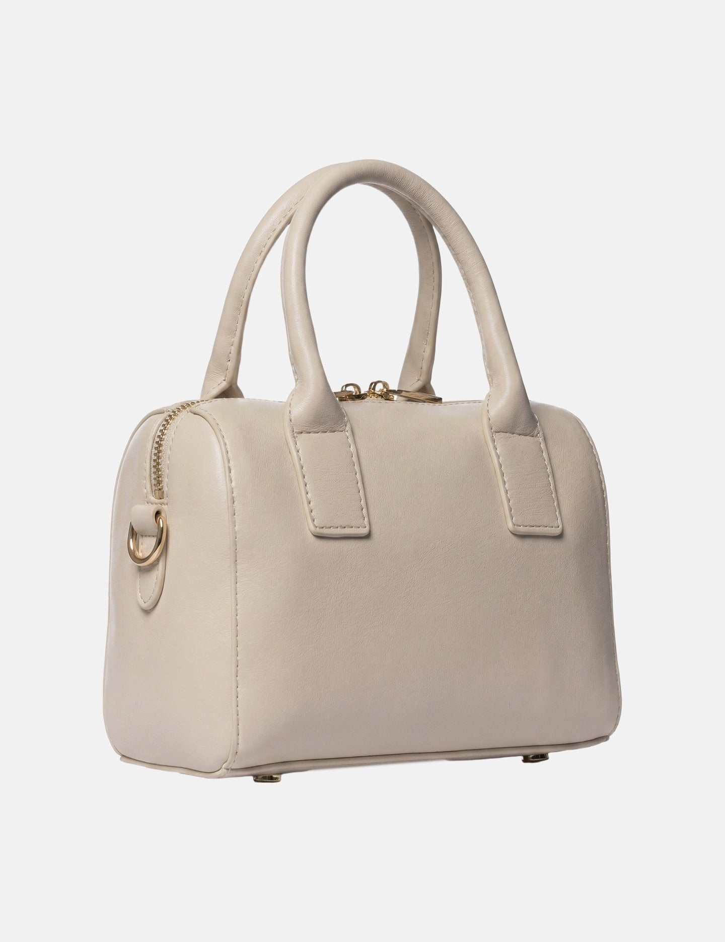 Borsa a Mano in Pelle Vegana Beige