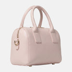 Borsa a Mano in Pelle Vegana Rosa