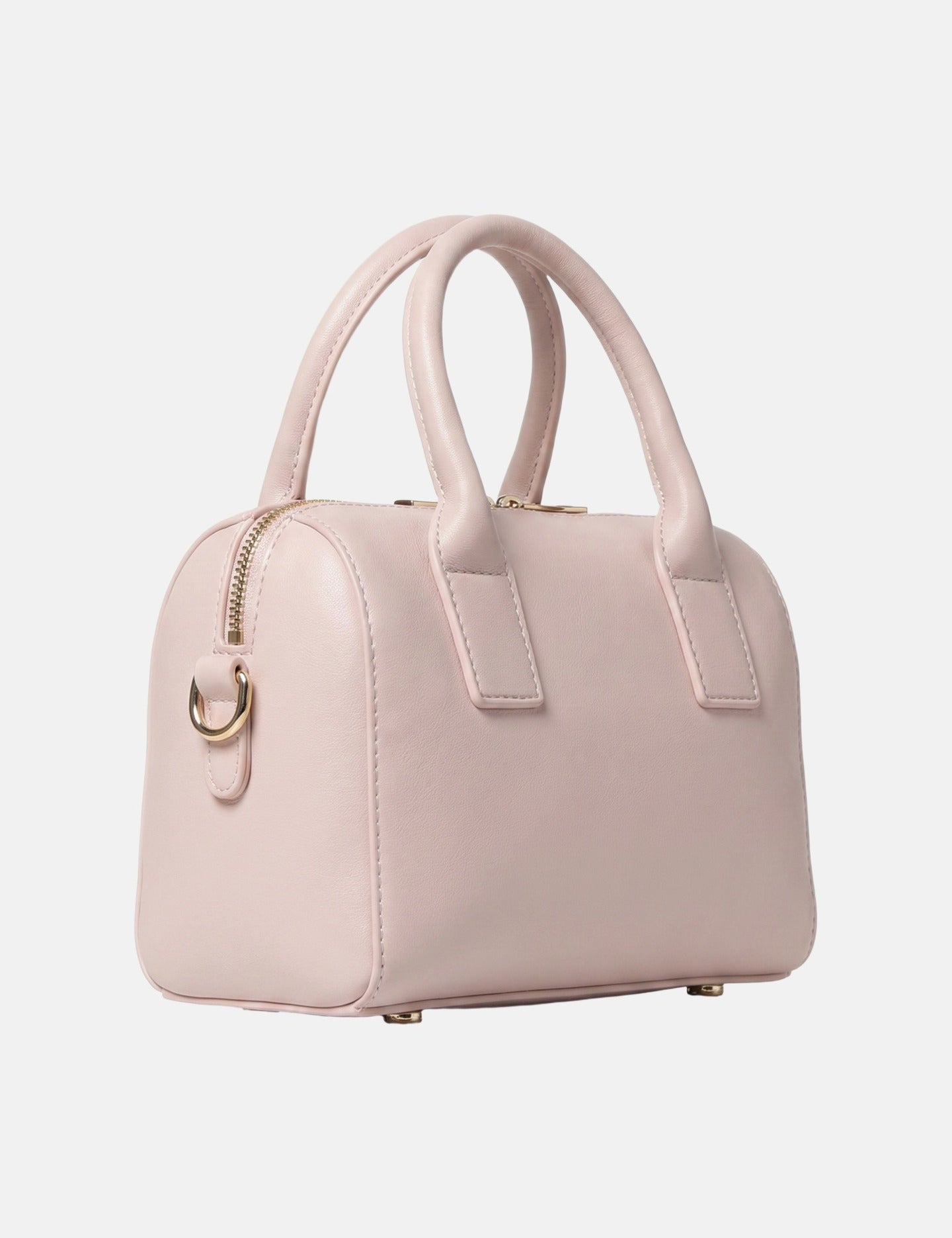 Borsa a Mano in Pelle Vegana Rosa